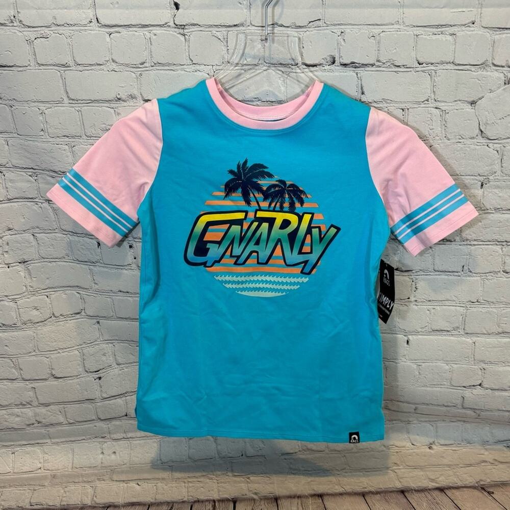 Rags to Raches Gnarly Boy’s Graphic Print Shirt